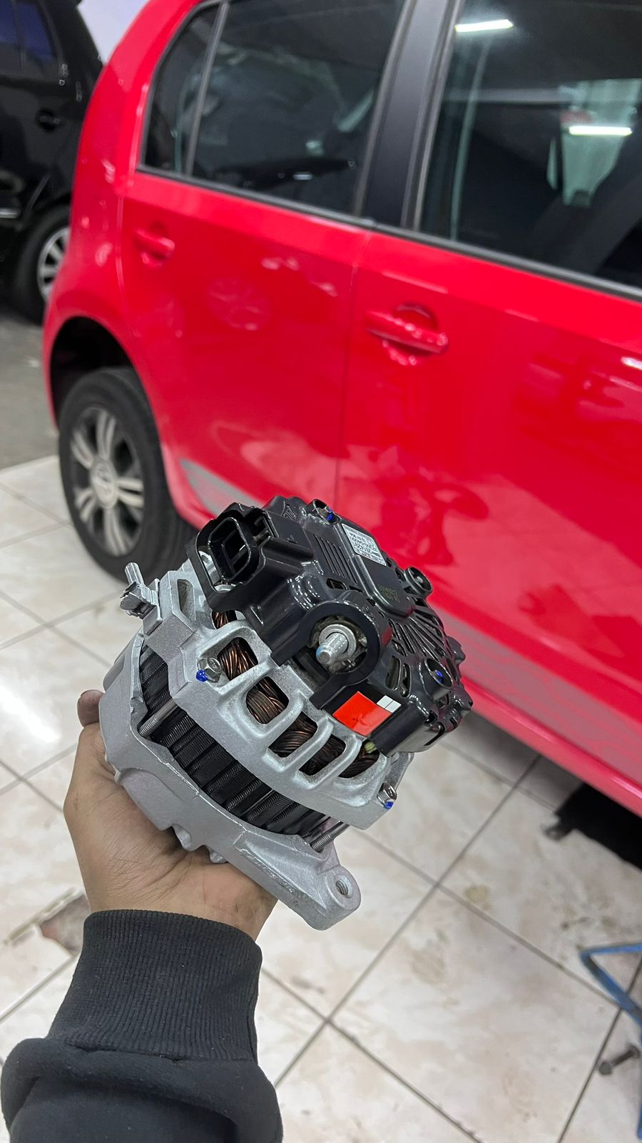 Alternador e motor de partida